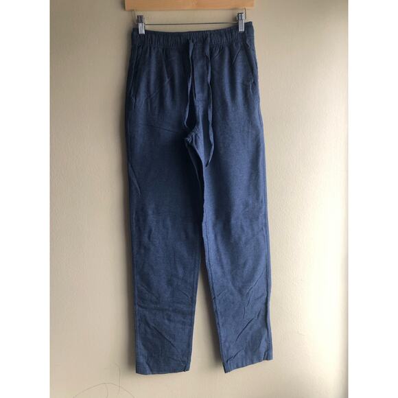 New J.Crew Men Lounge Blue Pants Size XS